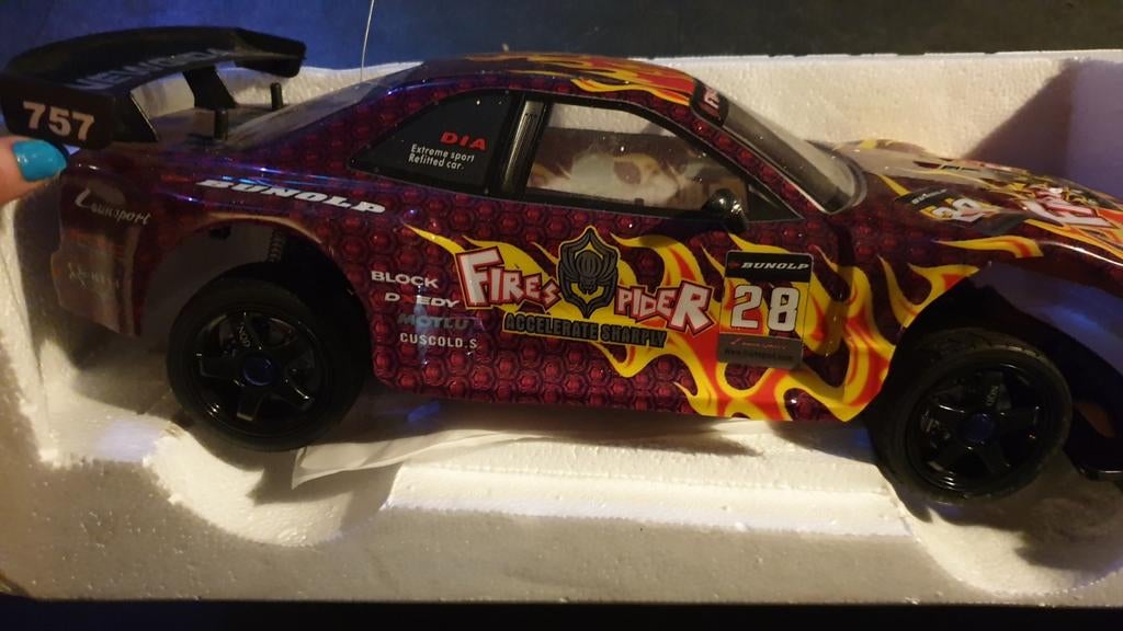 RC Auto Onroad - Snelle Raceauto, Elektro, Ophalen of Verzenden, Zo goed als nieuw, Schaal 1:10