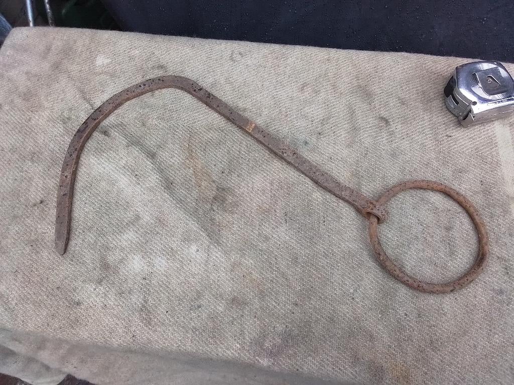 ??? Rietdekkers haken  riet dekkers haken gesmeed antiek, Ophalen of Verzenden