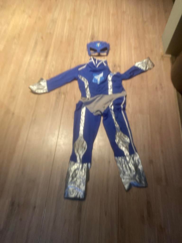 Superheldenpak Toby - Maat 116 (6-8 jaar) met cape, Ophalen of Verzenden, Gebruikt, 110 t/m 116, Jongen of Meisje