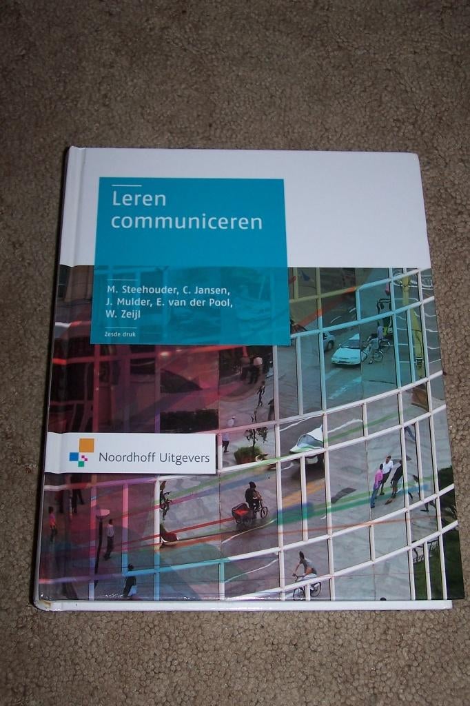 Boek voor HBO : Leren communiceren (nieuw!), Nieuw, M. Steehouder, C. Jansen, J. Mulder, E. van der Pool, W. Zeijl, Alpha, HBO