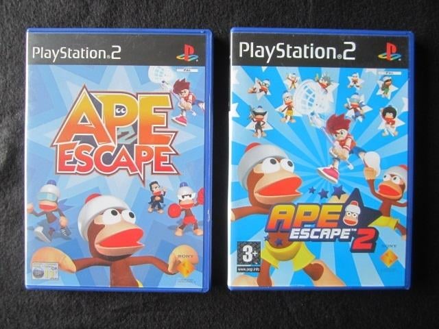 PS2 - Ape Escape 2 - Playstation 2, Spelcomputers en Games, Games | Sony PlayStation 2, 1 speler, Ophalen of Verzenden, Zo goed als nieuw