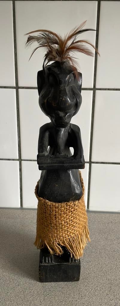 Prachtig Afrikaans vruchtbaarheidsbeeld hout Afrika beeld, Ophalen of Verzenden