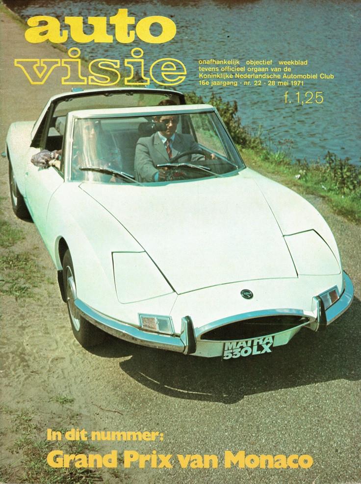 Autovisie 1971 nr. 22 (o.a. Toyota Celica ST), Verzenden, Gelezen, Algemeen