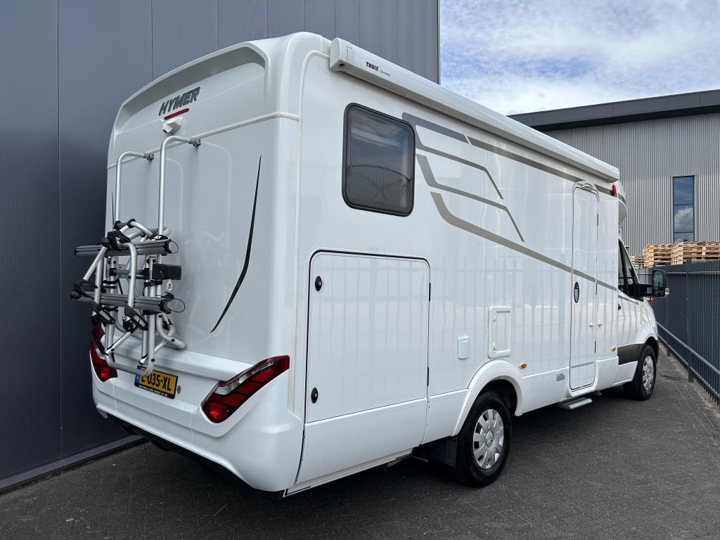Hymer B-MC T 600 Automaat, Fietsdrager, Tv, Schotel, Automaat, Koelkast, Ringverwarming, Bedrijf