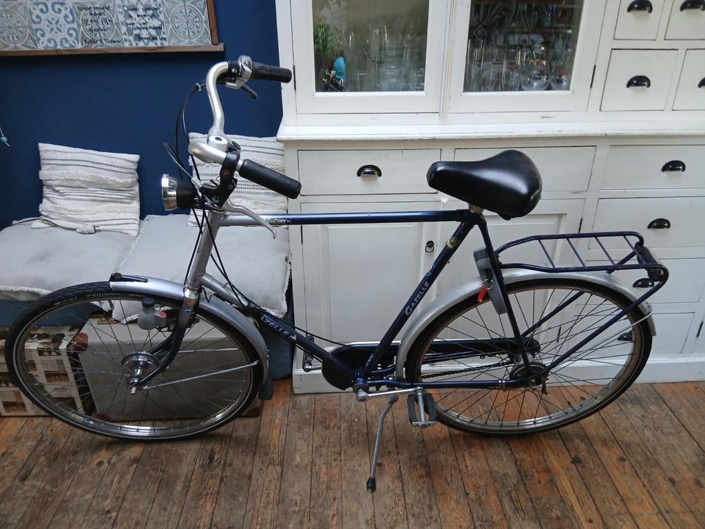 Gazelle heren ststion's studenten fiets 3 versn 28 inch., Fietsen en Brommers, 51 tot 55 cm, Ophalen of Verzenden