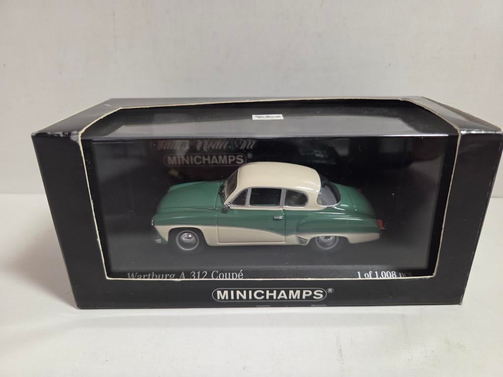 Minichamps Wartburg A 312 Coupé 1:43, Auto, ., Ophalen of Verzenden, Zo goed als nieuw