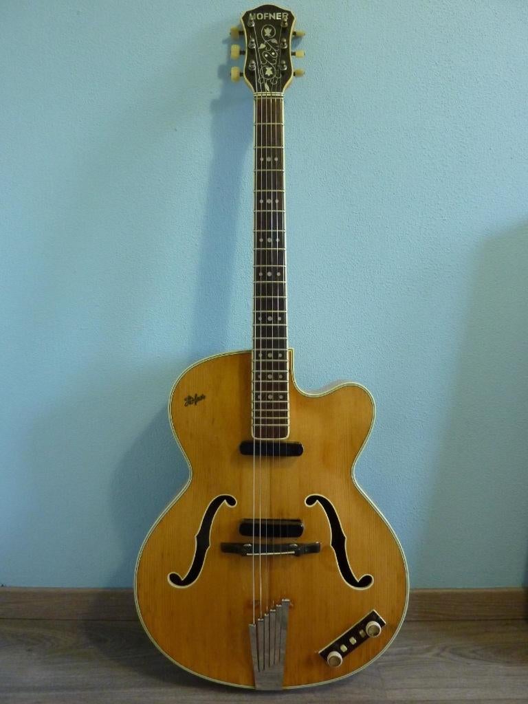Hofner President uit 1959, Ophalen, Gebruikt, Hollow body, Overige merken