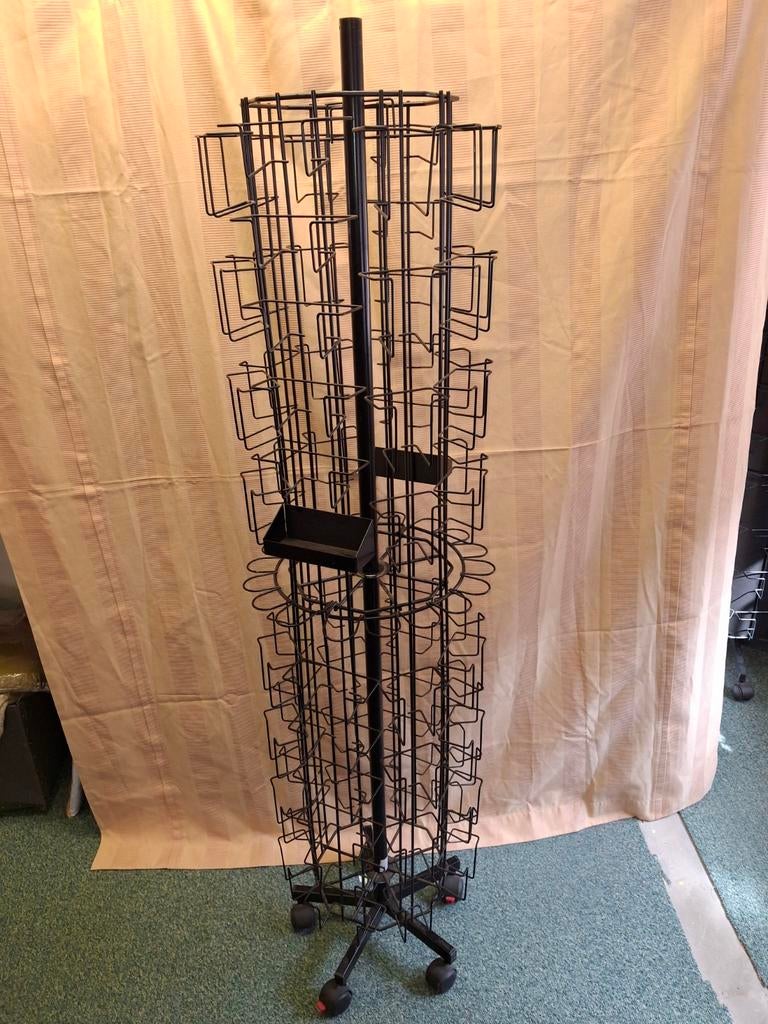 Wenskaarten molen, Carrousel, Ansichtkaart Display 70 vaks P, Ophalen, Gebruikt