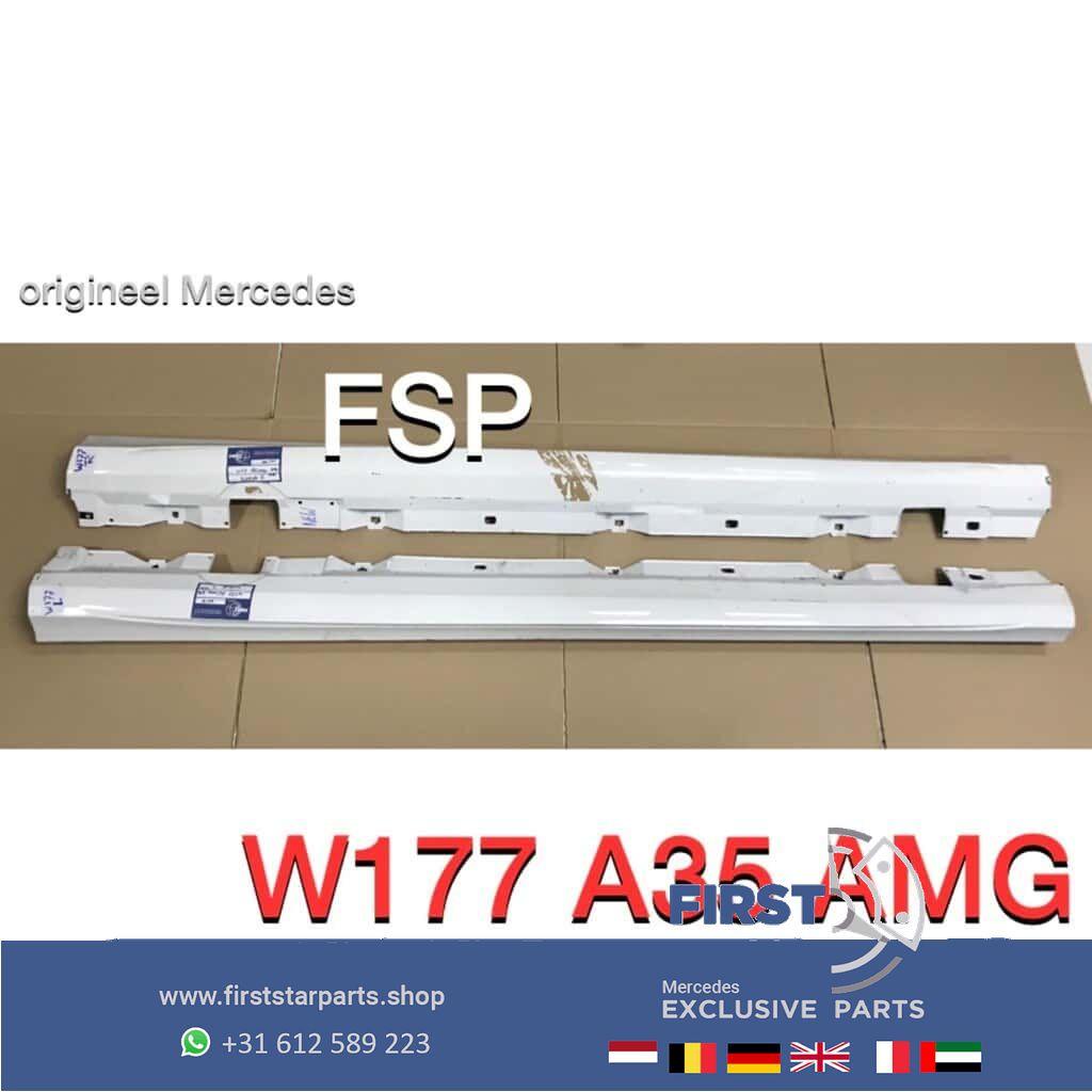 W177 A35 AMG sideskirt dorpel lijst Mercedes A Klasse zijski, Gebruikt, -, Ophalen of Verzenden, Bumper