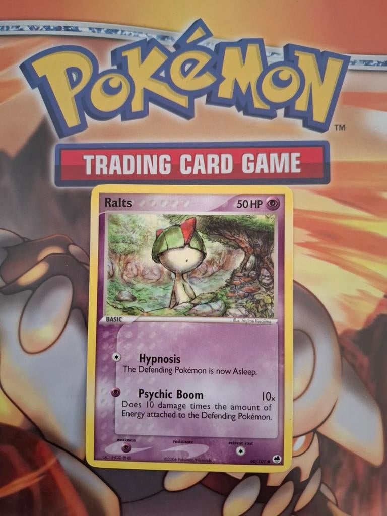 Ralts 60/101 Ex Delta Species pokemon kaart, Ophalen of Verzenden, Gebruikt, Losse kaart