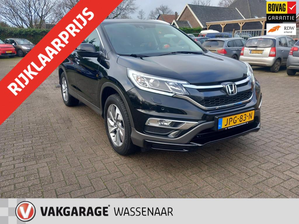 Honda CR-V 2.0 4WD Executive automaat trekhaak winterbanden, 12 maanden, Gebruikt, Euro 6, Zwart