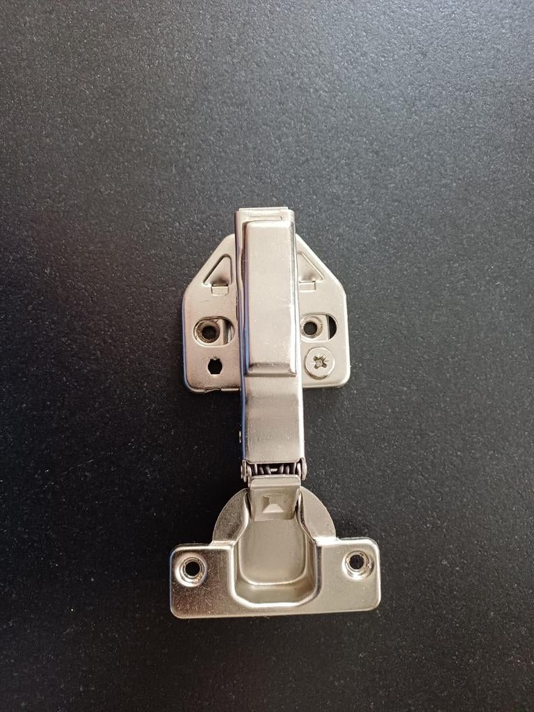 12x Push to Open Scharnier 35mm Voorliggend 95graden, Ophalen of Verzenden, Nieuw, Rvs, Scharnier