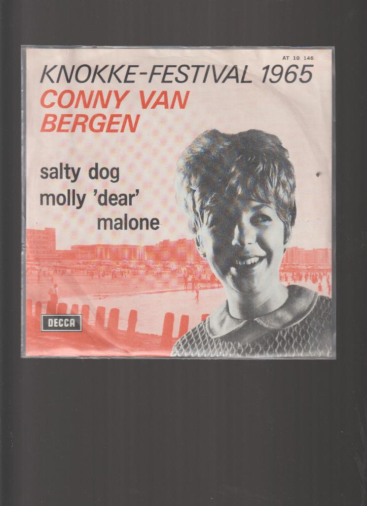 CONNY  VAN  BERGEN  --  SALTY  DOG, Verzenden, 7 inch, Single, Zo goed als nieuw