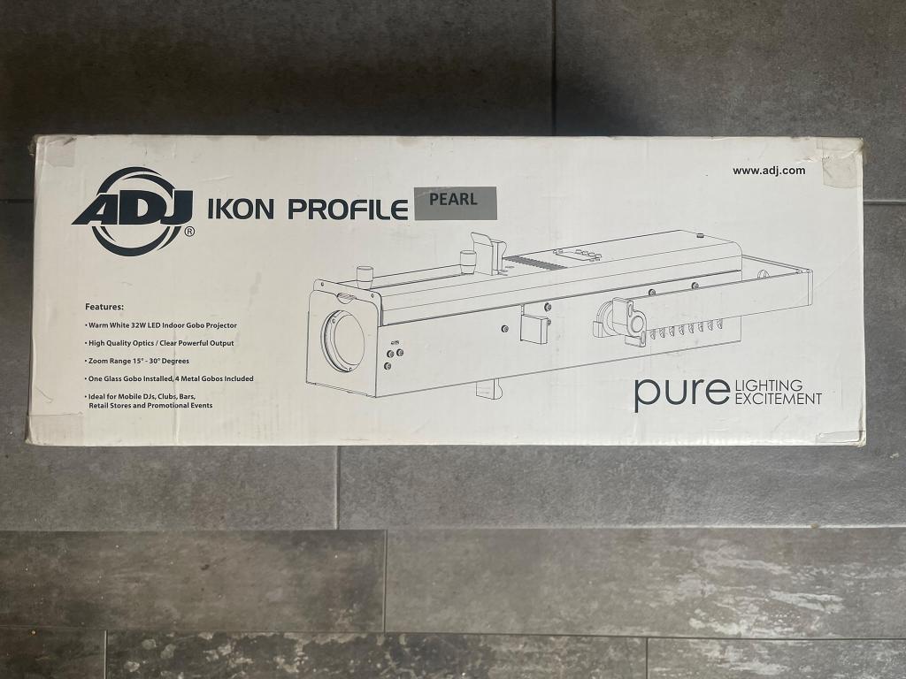 ADJ Ikon Profile Pearl Led Gobo laser, Muziek en Instrumenten, Licht en Laser, Nieuw, Licht, Geluidgestuurd, Kleur, Ophalen of Verzenden