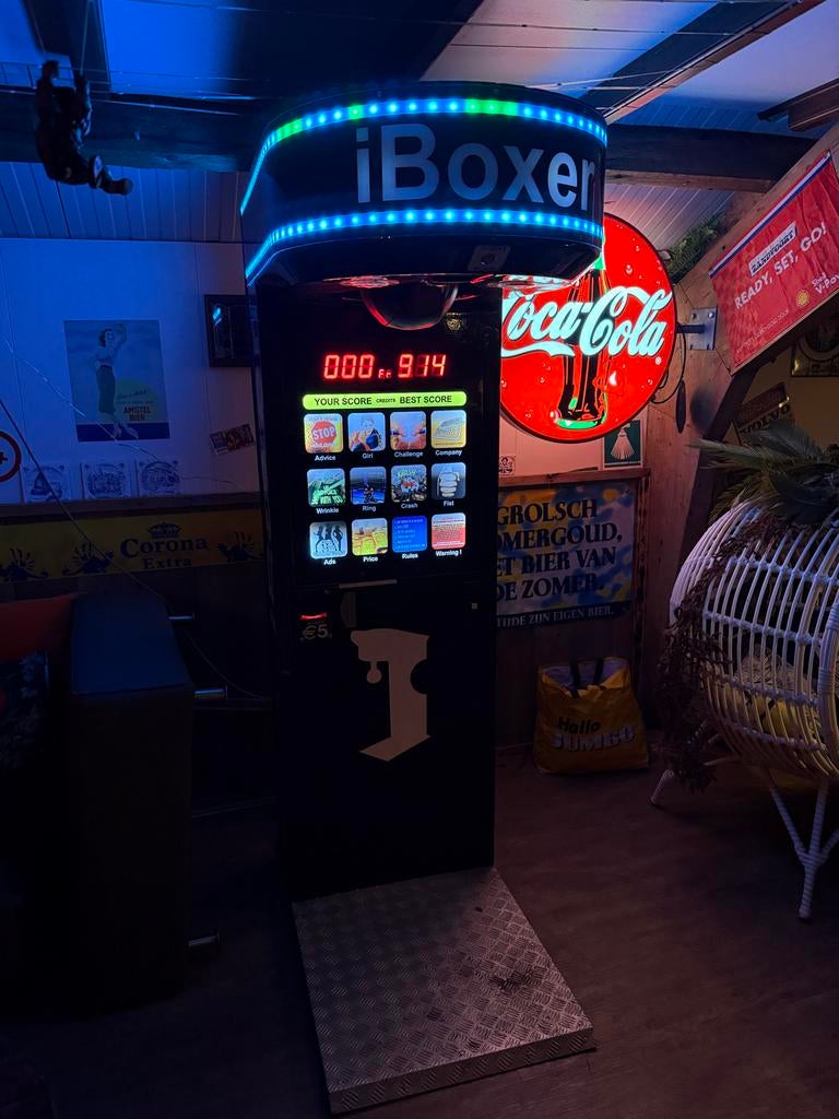 iBoxer boksbal machine * Boksbal automaat *  in Goede staat, Ophalen of Verzenden, Gebruikt