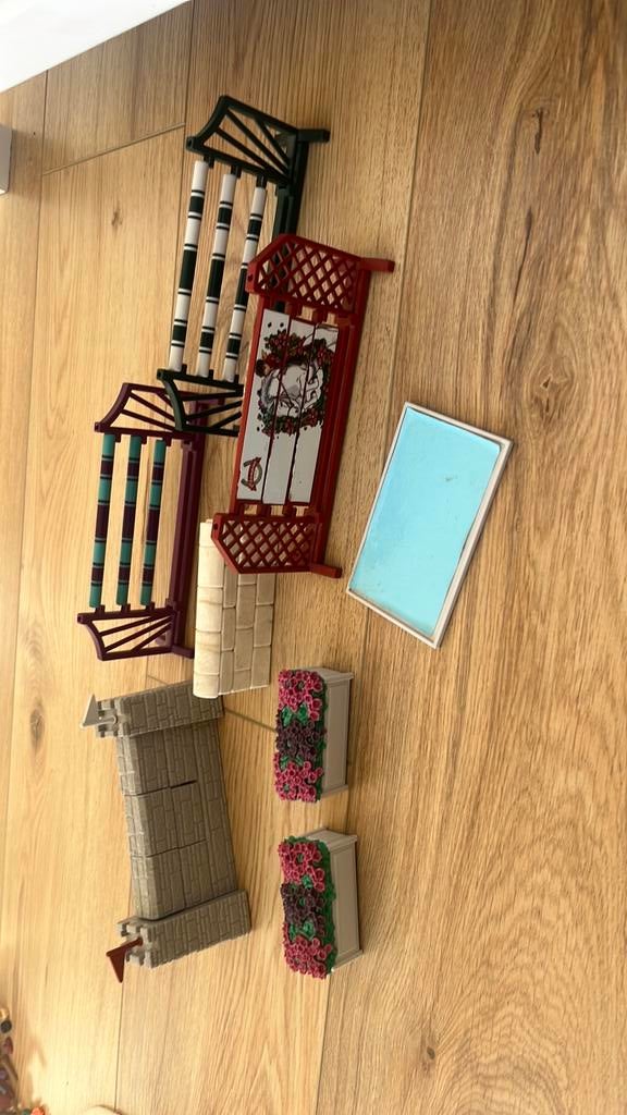 Schleich hindernissen, Verzamelen, Speelgoed, Ophalen of Verzenden, Gebruikt