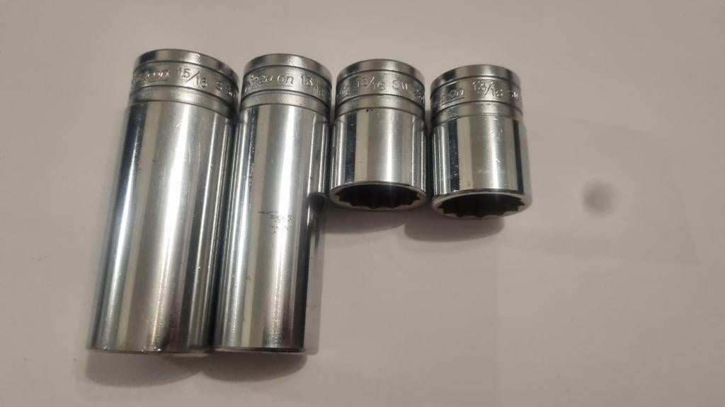 Snap-on doppen 15/16 en 13/16, Doe-het-zelf en Verbouw, Gereedschap | Handgereedschap, Ophalen of Verzenden