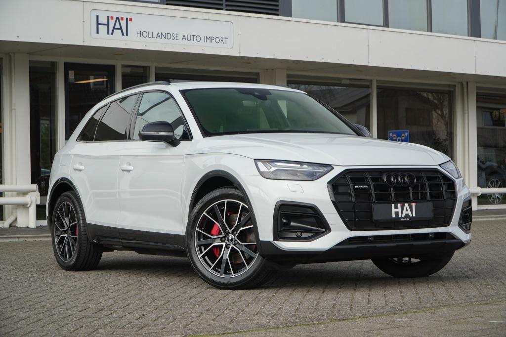 Audi Q5 50 TFSI e Quattro Advanced I Luchtvering I 5 Jaar fa, Automaat, Gebruikt, Zwart, 4 cilinders