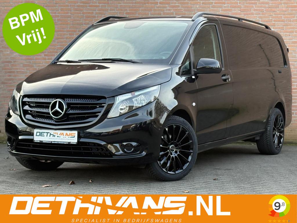 Mercedes-Benz Vito 114CDI 136PK Extra Lang / Parctronic / Cr, 13 km/l, Gebruikt, Huisgarantie, Zwart
