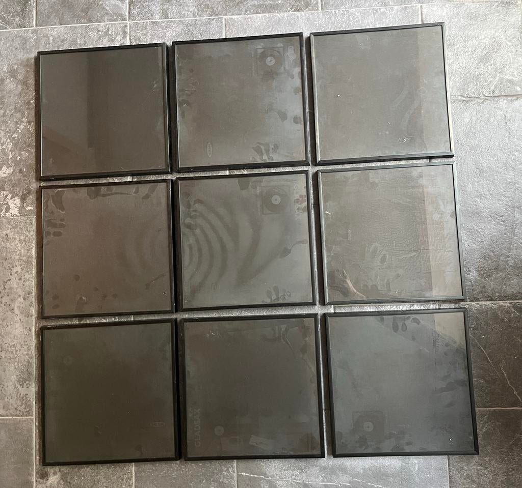 9x IKEA Gladsax lijsten 32x32cm voor LP's of kunst, Huis en Inrichting, Woonaccessoires | Lijsten, Gebruikt, Minder dan 50 cm