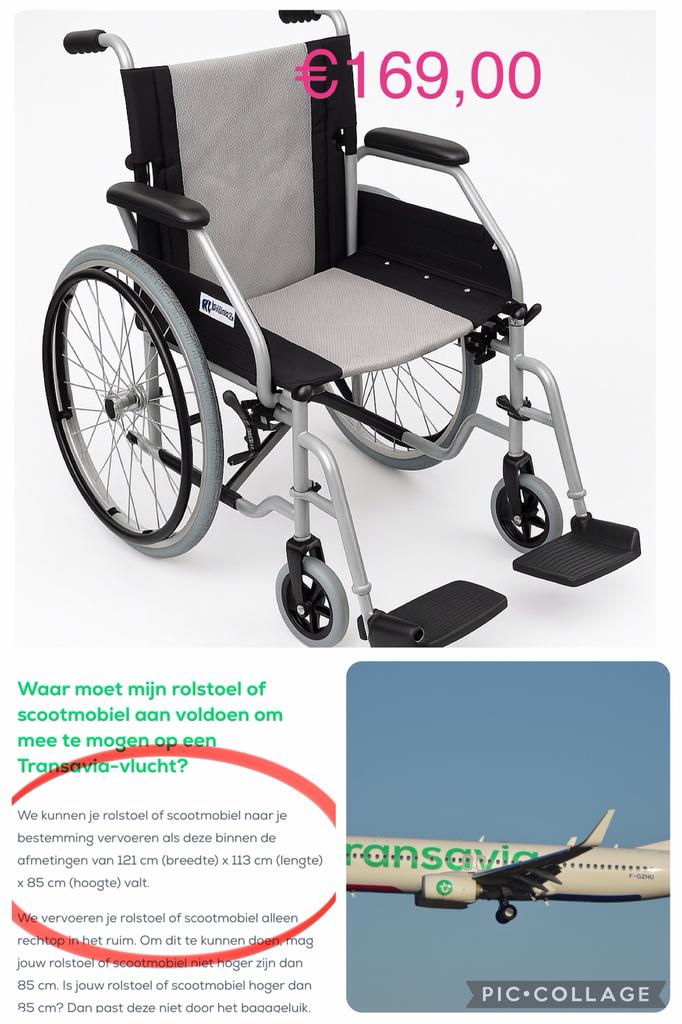 Nieuwe dubbel klapbare rolstoel voldoet luchtvaart afmeting, Diversen, Meer info ☎️0️⃣6️⃣➖2️⃣0️⃣9️⃣0️⃣1️⃣0️⃣4️⃣0️⃣, Denemarken