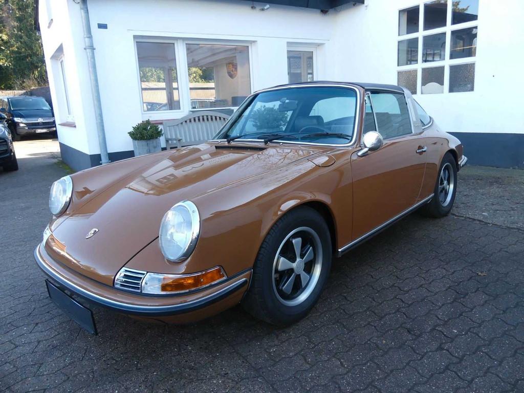 Porsche 911 E Targa (1971) Handgeschakeld, Auto's, Oldtimers, Overige carrosserieën, Bedrijf, Porsche, Handgeschakeld