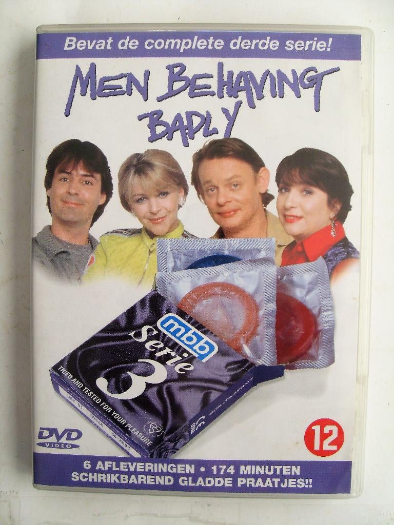 Men behaving Badly - serie 3 (originele dvd), Cd's en Dvd's, Vanaf 12 jaar, Ophalen of Verzenden, Gebruikt, Komedie