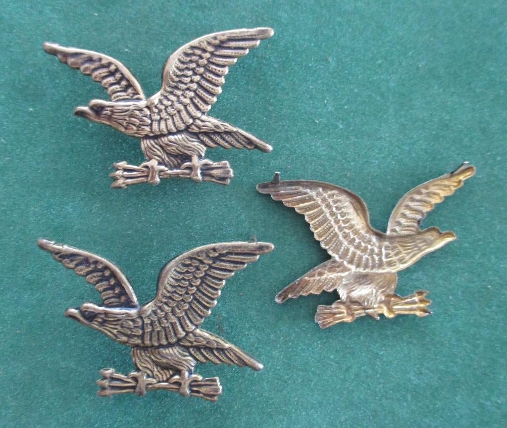 9978 STUD Messing Adelaar  Eagle Afmeting 36 x 56 mm. goth, Ophalen of Verzenden, Nieuw, Overige typen