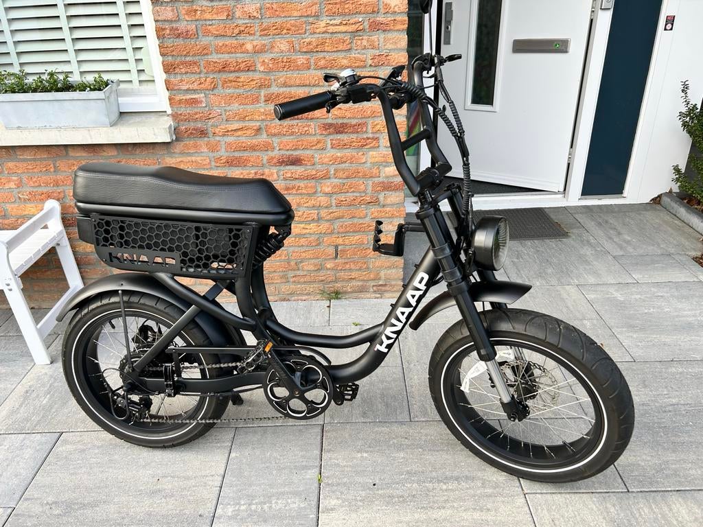 Knaap LON elektrische fiets zwart, Overige merken, Gebruikt, Ophalen of Verzenden, Minder dan 47 cm