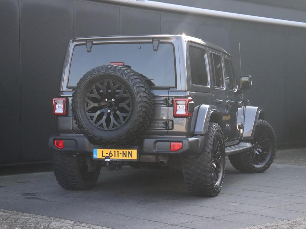 Jeep Wrangler Unlimited 2.0T Sahara SKY ONE | LEDER | CAMERA, Automaat, 4 cilinders, 120 €/maand, 272 pk