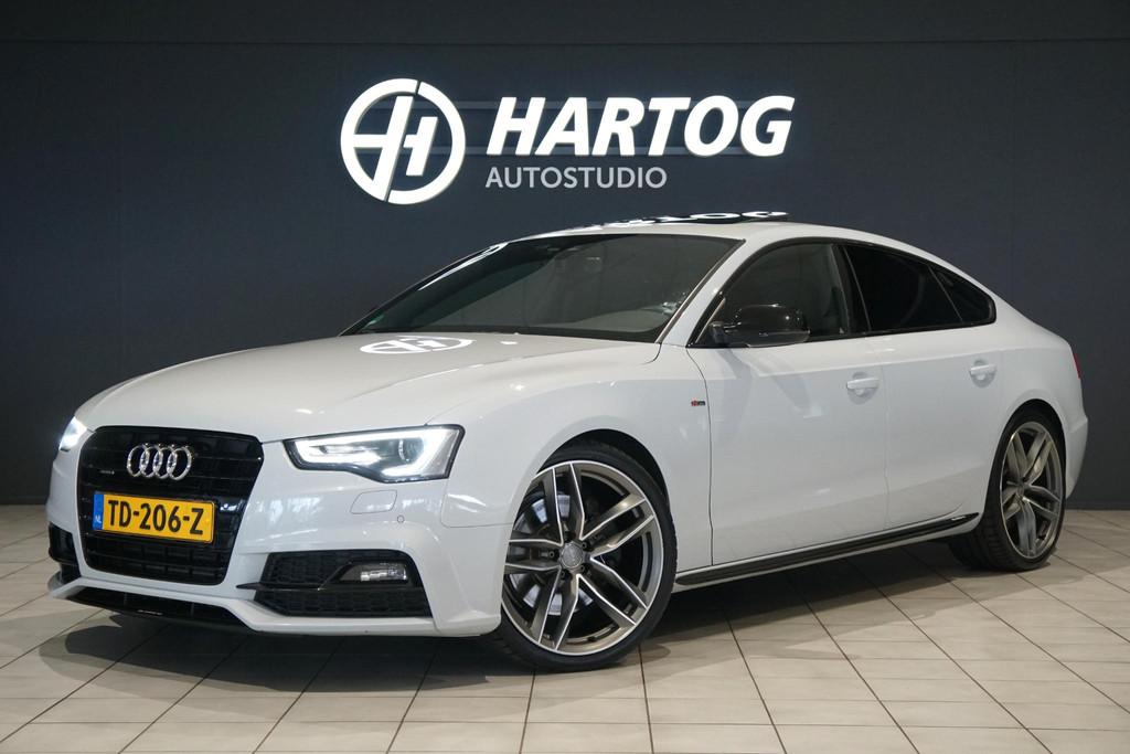 Audi A5 Sportback 3.0 TDI quattro Suzuka Grau 3x S-Line + PA, Auto's, Audi, Gebruikt, Euro 6, 197 €/maand, Leder en Stof