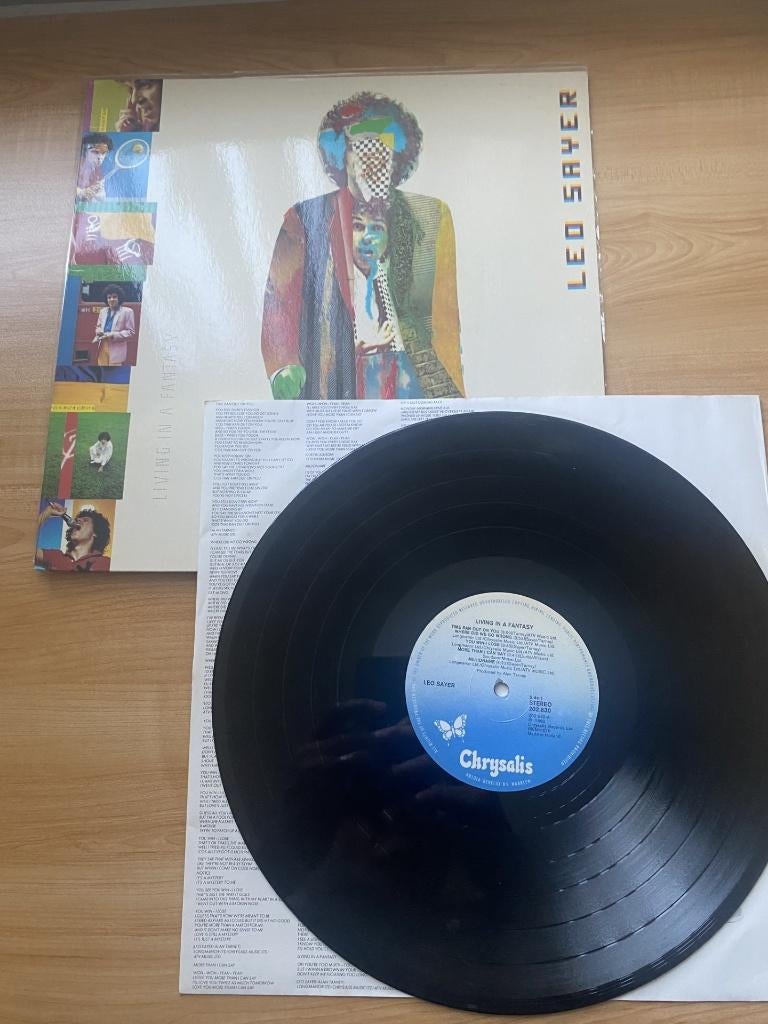 Leo Sayer – Living In A Fantasy, Ophalen of Verzenden, 1980 - 1989, Zo goed als nieuw, 12 inch