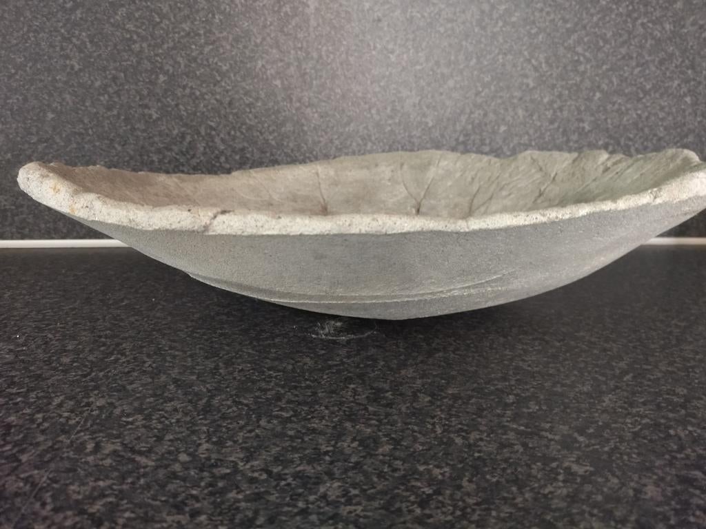 Schaal van natuursteen, Ophalen of Verzenden, Rond