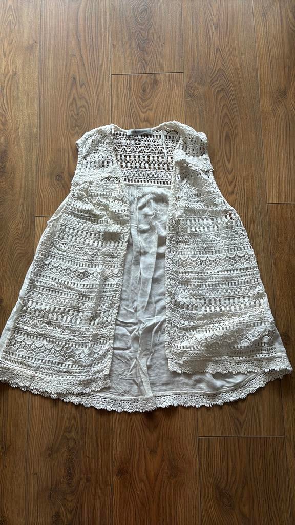 Zomer vest/gilet  zara, Kleding | Dames, Truien en Vesten, Ophalen of Verzenden, Zo goed als nieuw, Maat 38/40 (M)