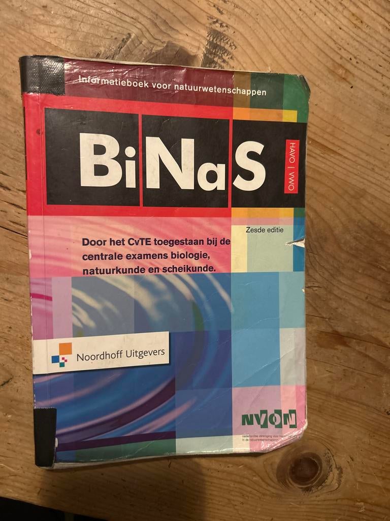 BiNaS zesde editie havo/vwo, Boeken, Ophalen of Verzenden, Beta, Gelezen, Overige niveaus