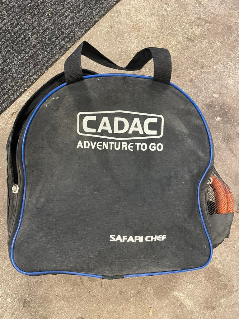 Cadac mini chef, Ophalen, Gebruikt