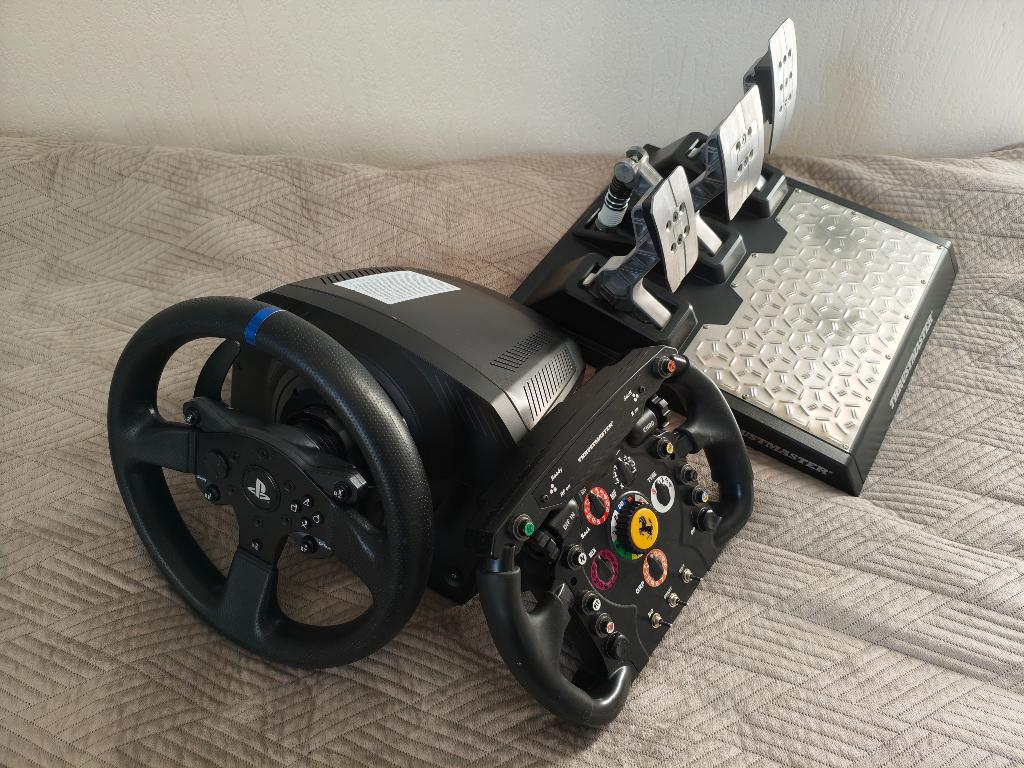 Thrustmaster TS-PC, T-LCM pedals + T300 & Ferrari F1 Rims, Ophalen, Gebruikt