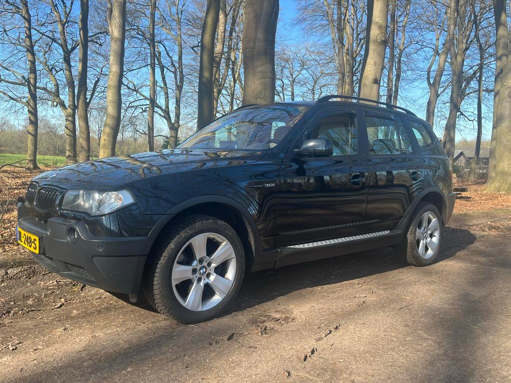 BMW X3 3.0 I AUT 2003 Zwart, Auto's, BMW, Bedrijf, X3, Benzine, G, SUV of Terreinwagen, Automaat, Geïmporteerd, Zwart, Vierwielaandrijving