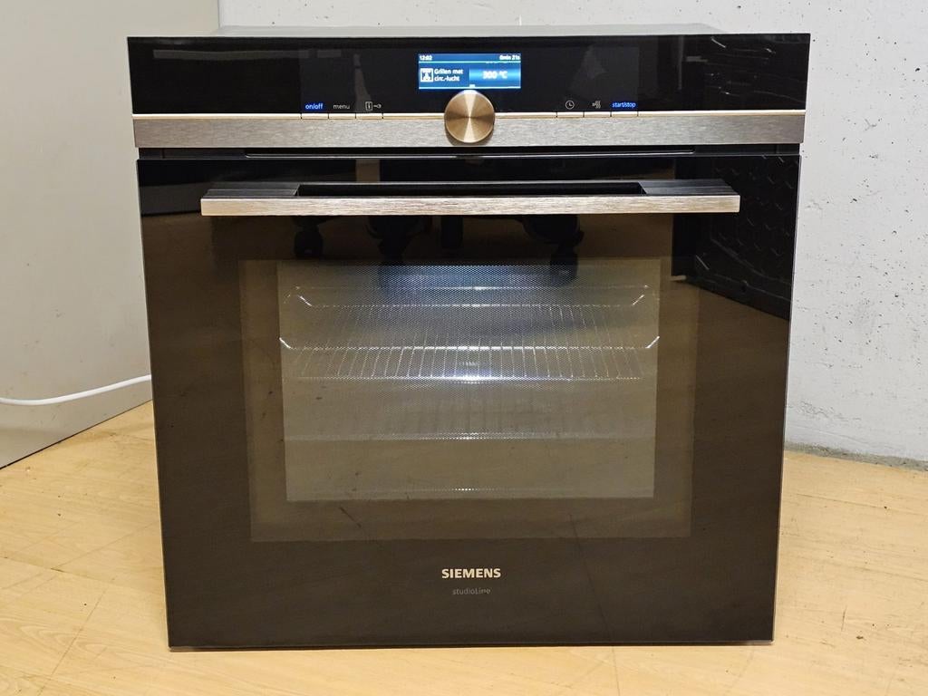 Luxe Siemens (studio-line) inbouw combi magnetron/combi oven, Witgoed en Apparatuur, Ophalen, Zo goed als nieuw, Oven met grill