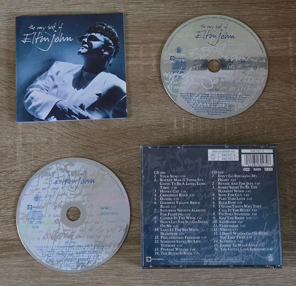 Elton John  - The very best of, Ophalen of Verzenden, Gebruikt