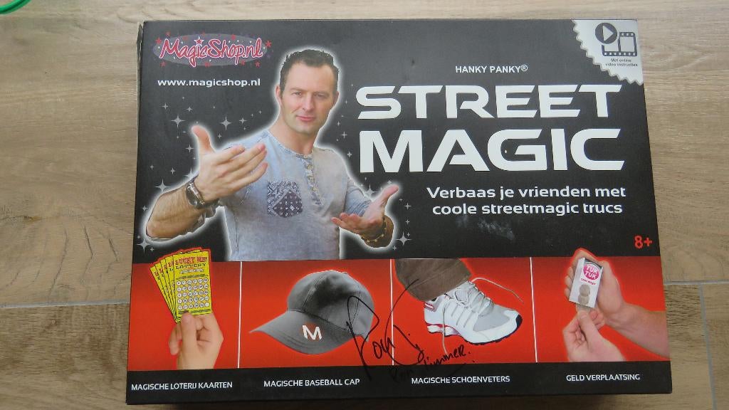 Goocheldoos "Hanky Panky street magic", Ophalen of Verzenden, Zo goed als nieuw, Ontdekken