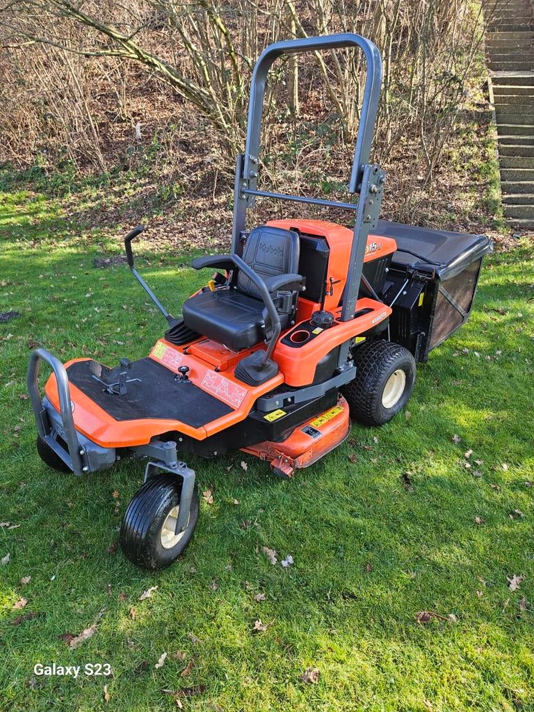 Kubota gzd 15 diesel zitmaaier Zero-Turn hst grasmaaier, Ophalen of Verzenden, Opvangbak, 120 cm of meer