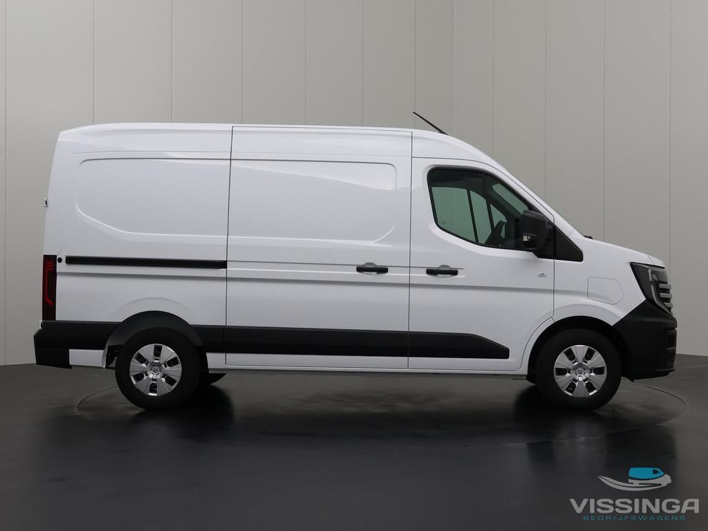 Nissan Interstar-e L2H2 Limited 87 kWh + premium betimmering, Auto's, Stof, Huisgarantie, Wit, Origineel Nederlands