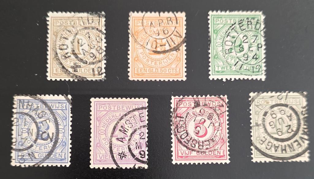 NVPH PW1-7 Gebruikt, Ophalen of Verzenden