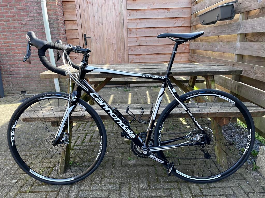 Cannondale Synapse disc racefiets maat 56, Aluminium, Zo goed als nieuw, Meer dan 20 versnellingen, 53 tot 57 cm