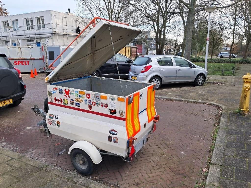 bagagewagen, Ophalen, Gebruikt