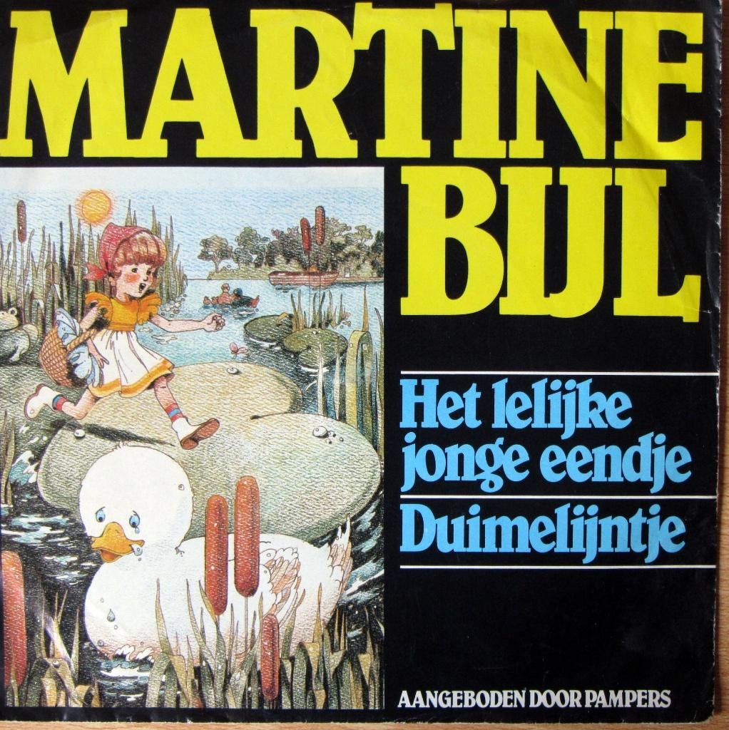 1976    Martine Bijl        Pampers Het Lelijke Jonge Eendje, Cd's en Dvd's, Vinyl Singles, Verzenden, Single, Zo goed als nieuw