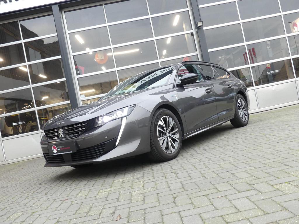 Peugeot 508 SW 1.6 HYbrid Allure Pack Business *t/m 10de bou, 745 kg, Stof, Gebruikt, 4 cilinders