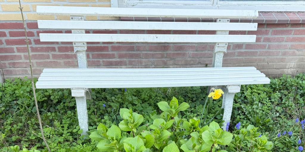 Tuinbankje, Tuin en Terras, Tuinbanken, Ophalen, Zo goed als nieuw