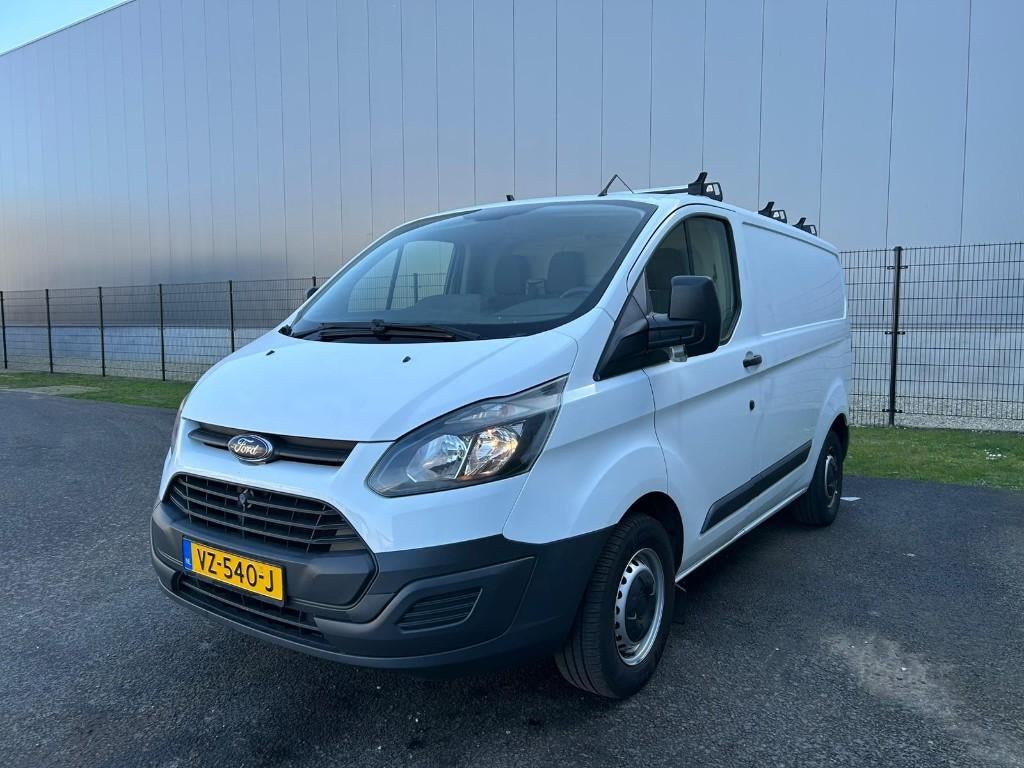 Ford Transit Custom 2.2 Tdci 74KW 2016 airco / NAP / APK etc, Voorwielaandrijving, Euro 5, Stof, 2350 kg